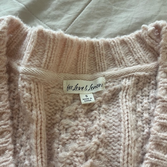 For Love and Lemons cropped Amaryllis cardigan - Picture 7 of 8